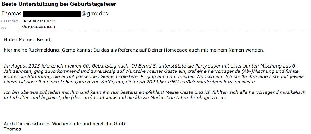 DJ Bernd S. in Andernach