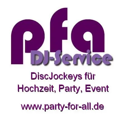 LOGO pfa DJ-Service