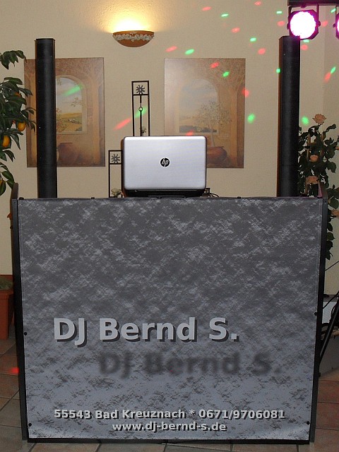 DJ Bernd S. Arbeitsplatz