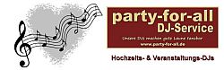 party-for-all DJ-Service - Logo